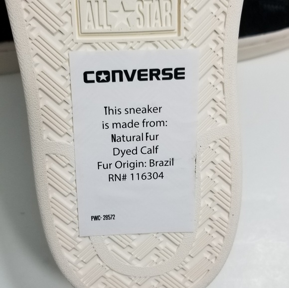 CONVERSE ONE STAR LP OX FUR WOMEN MULTI SIZE - Picture 8 of 8